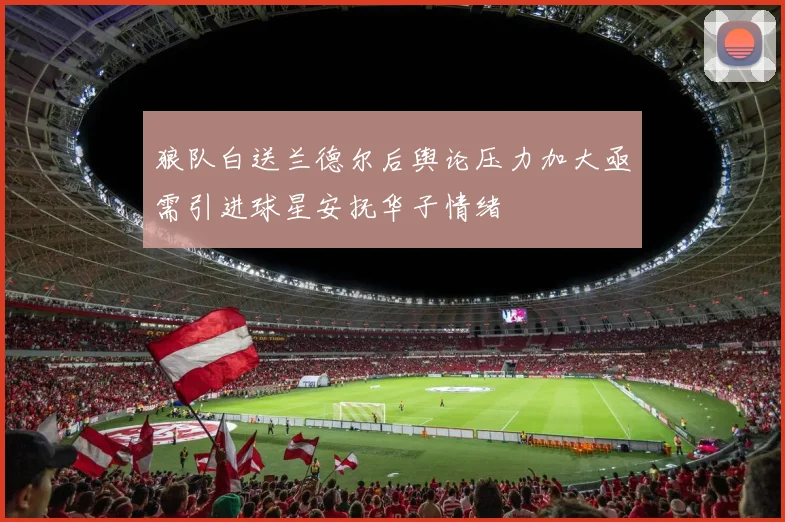 狼队白送兰德尔后舆论压力加大亟需引进球星安抚华子情绪